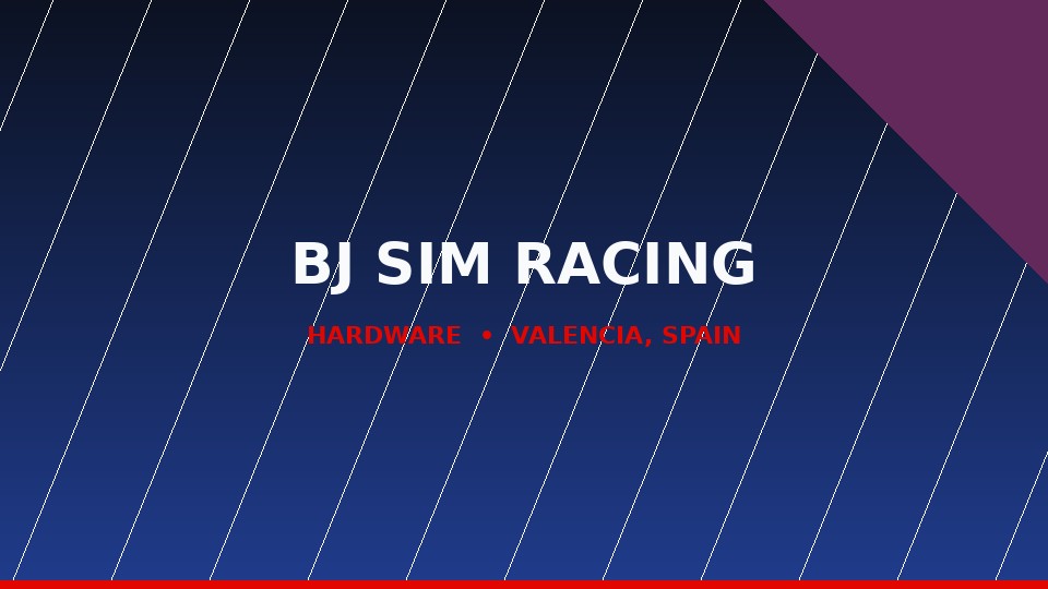 BJ Sim Racing cover banner