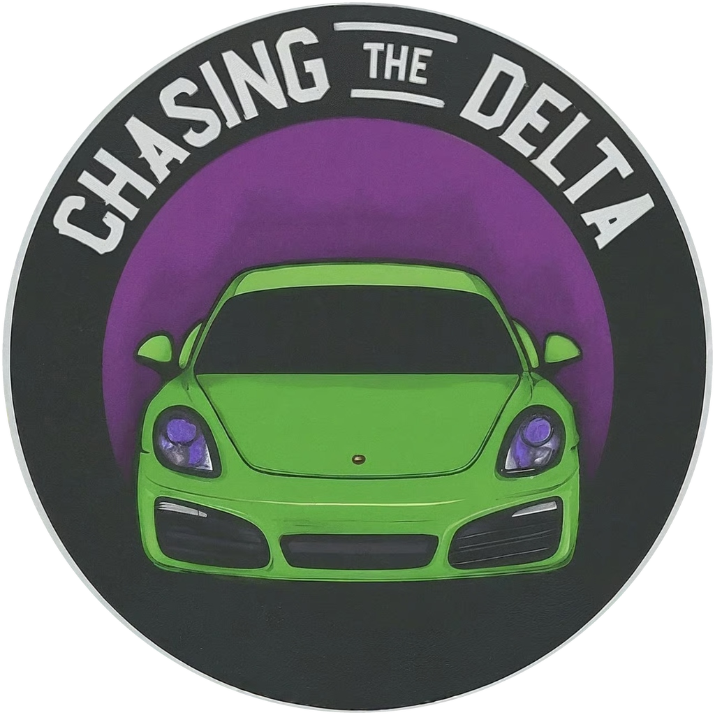 Chasing the Delta - Sim Racing Academy logo
