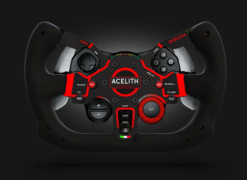 L-Style GT3 Rim for Logitech G29 / G923 (Play Station - PC)