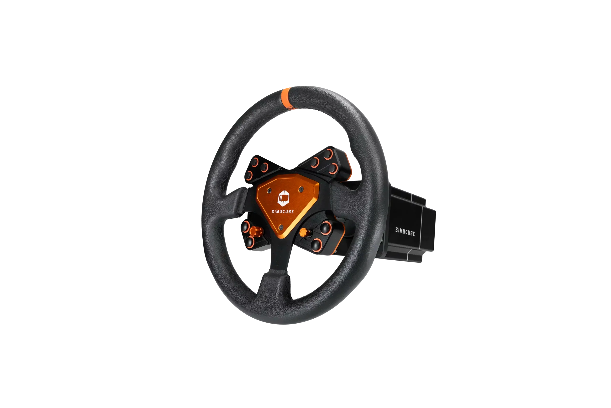 Simucube Tahko Round Orange Edition x Simucube 2 Wheelbase Bundle