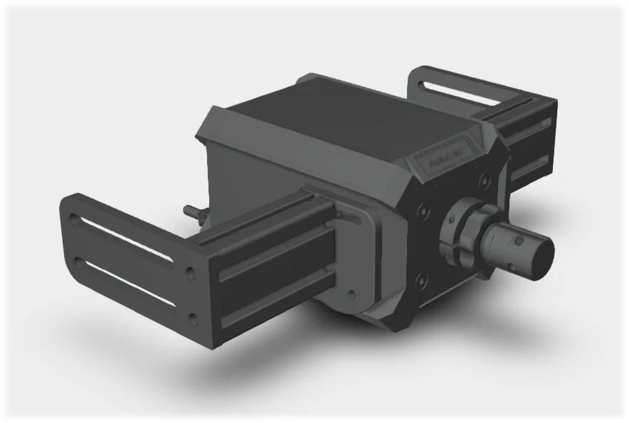 Wheel base mount for Fanatec Direct Drive